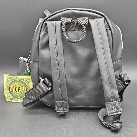 NWT 'Wicked' Defy Gravity Black and Green Backpack - Picture 3 of 7